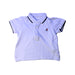 A White Short Sleeve Polos from Cyrillus in size 12-18M for boy. (Front View)