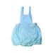 A Blue Overall Shorts from Acanthe in size 12-18M for neutral. (Front View)