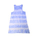 A Blue Sleeveless Dresses from Crewcuts in size 2T for girl. (Back View)