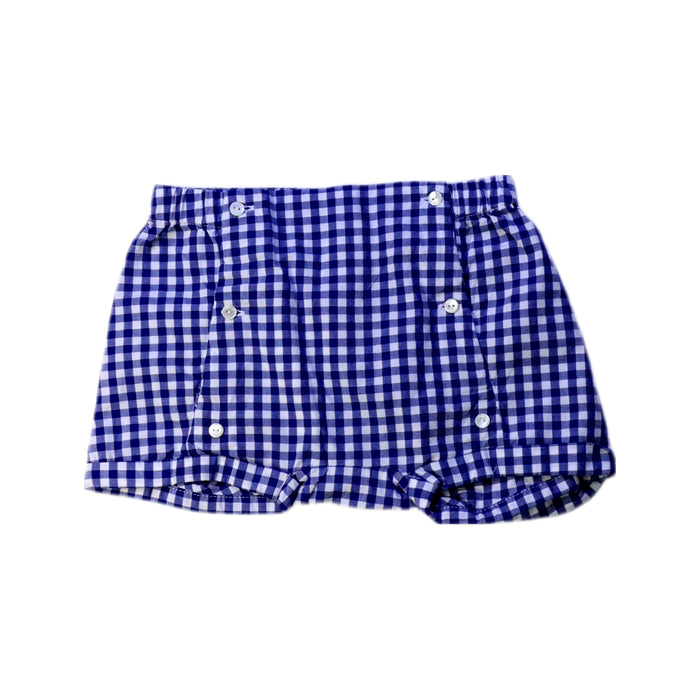A Blue Bloomers from Jacadi in size 6-12M for boy. (Front View)