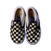 A Black Slip Ons from Vans in size 3T for neutral. (Back View)