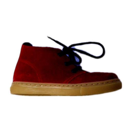 A Red Sneakers from Jacadi in size 3T for neutral. (Front View)