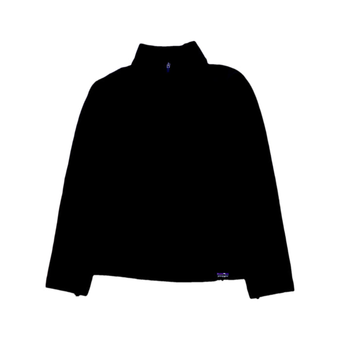 A Black Lightweight Jackets from Patagonia in size 5T for boy. (Front View)