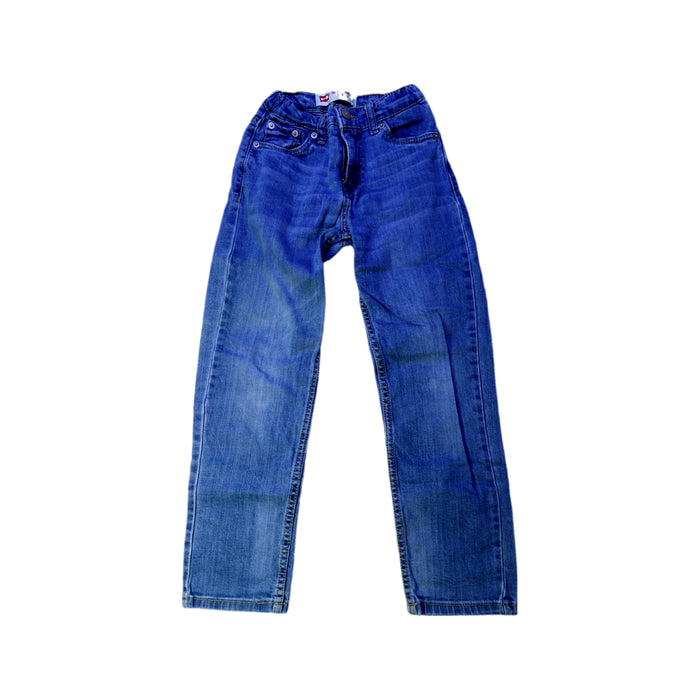 A Blue Jeans from Levi's in size 8Y for boy. (Front View)