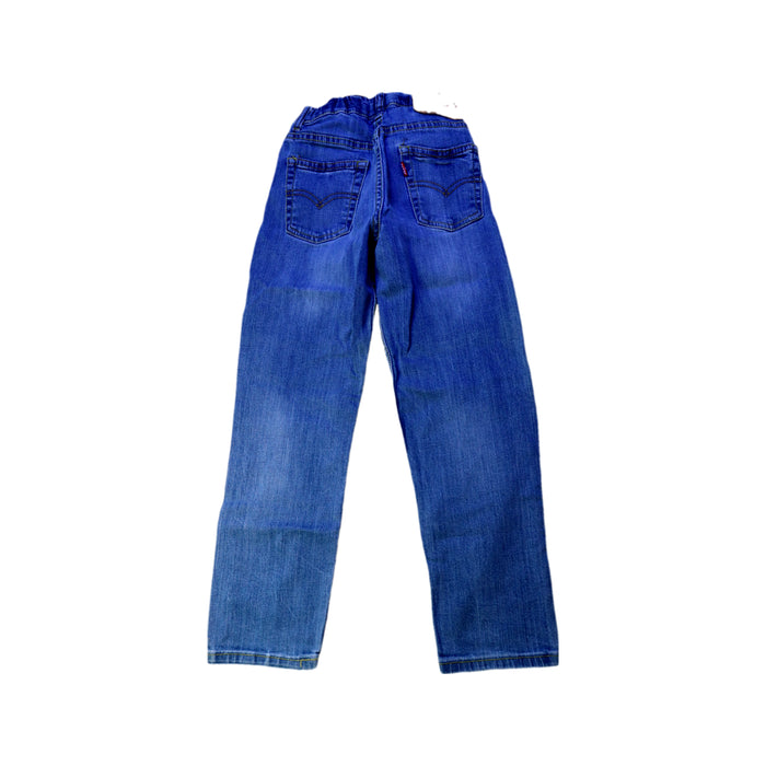 A Blue Jeans from Levi's in size 8Y for boy. (Back View)