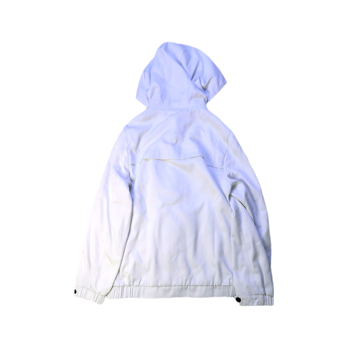 A White Lightweight Jackets from Ferrari in size 9Y for boy. (Back View)