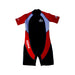 A Red Wetsuits from Goma in size 12Y for boy. (Front View)