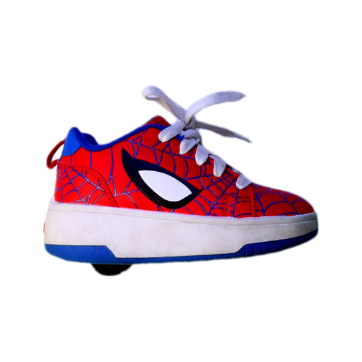 A Red Sneakers from Heelys in size 6T for boy. (Front View)