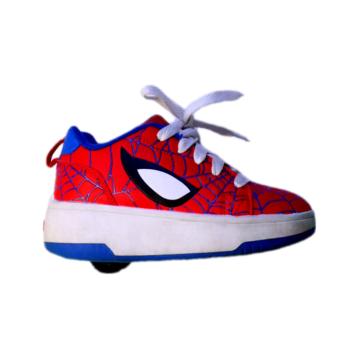 A Red Sneakers from Heelys in size 6T for boy. (Front View)