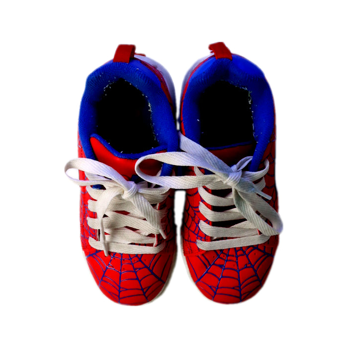 A Red Sneakers from Heelys in size 6T for boy. (Back View)