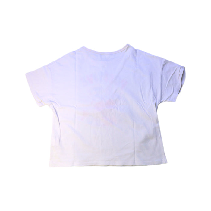 A White Short Sleeve T Shirts from Gingersnaps in size 8Y for girl. (Back View)