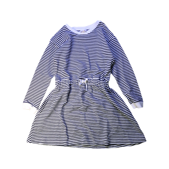 A White Long Sleeve Dresses from Seed in size 7Y for girl. (Front View)