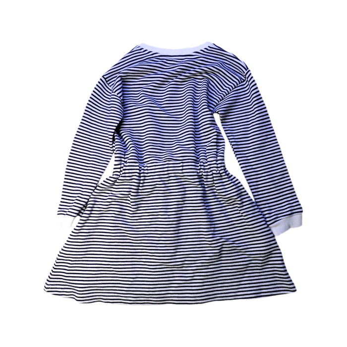 A White Long Sleeve Dresses from Seed in size 7Y for girl. (Back View)
