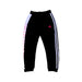 A Black Active Pants from Adidas in size 7Y for neutral. (Front View)