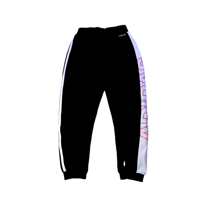 A Black Active Pants from Adidas in size 7Y for neutral. (Back View)