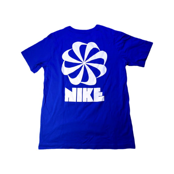 A Blue Short Sleeve T Shirts from Nike in size 10Y for neutral. (Back View)