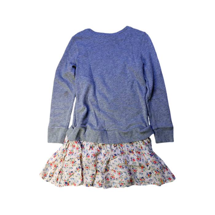 A Blue Sweater Dresses from Polo Ralph Lauren in size 7Y for girl. (Back View)