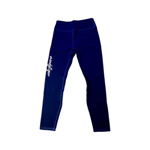 A Blue Leggings from Moody Tiger in size 10Y for girl. (Front View)