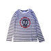 A White Long Sleeve T Shirts from Jacadi in size 8Y for girl. (Front View)