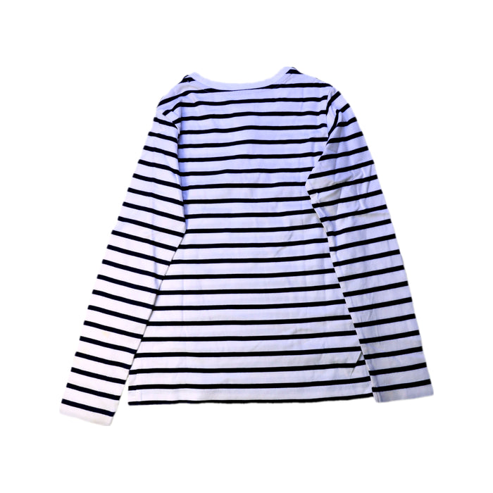 A White Long Sleeve T Shirts from Jacadi in size 8Y for girl. (Back View)