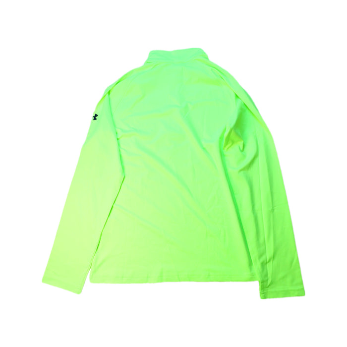 A Green Active Tops from Under Armour in size 14Y for neutral. (Back View)