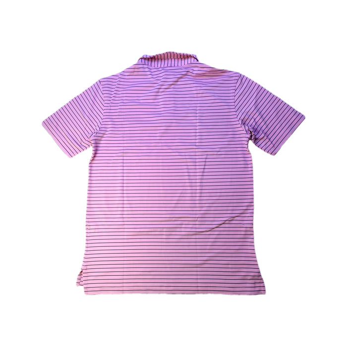 A Pink Short Sleeve Polos from Peter Millar in size 9Y for boy. (Back View)