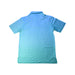 A Blue Short Sleeve Polos from Peter Millar in size 9Y for boy. (Back View)