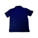 A Navy Short Sleeve Polos from Peter Millar in size 9Y for boy. (Back View)