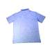 A Blue Short Sleeve Polos from Peter Millar in size 11Y for boy. (Back View)