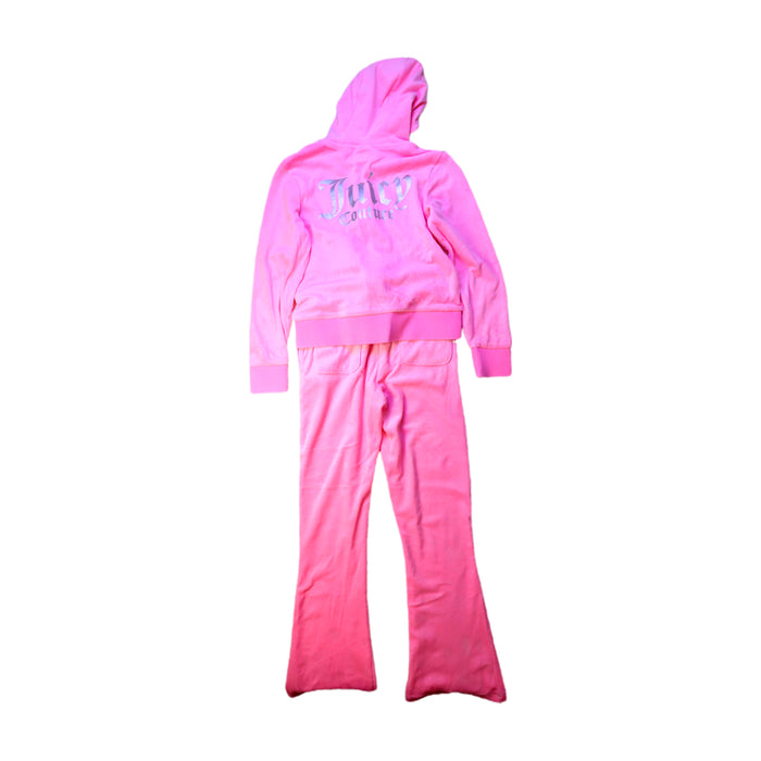 A Pink Pants Sets from Juicy Couture in size 8Y for girl. (Back View)