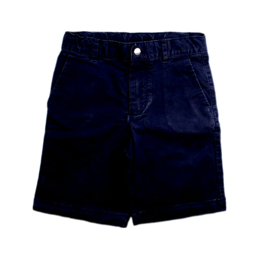 A Navy Shorts from Jacadi in size 8Y for boy. (Front View)
