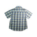 A Green Short Sleeve Shirts from Boss in size 6T for boy. (Back View)