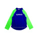 A Blue Rash Guards from Speedo in size 7Y for neutral. (Front View)