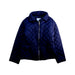 A Navy Puffer/Quilted Jackets from Jacadi in size 8Y for girl. (Front View)