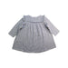 A White Long Sleeve Dresses from Petit Bateau in size 12-18M for girl. (Back View)