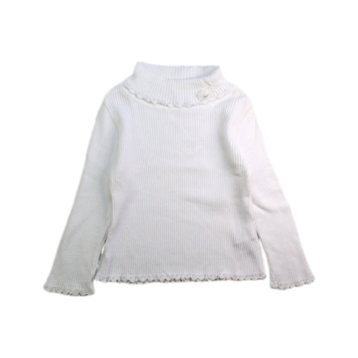 A White Long Sleeve Tops from Tartine et Chocolat in size 18-24M for girl. (Front View)