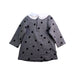 A Grey Long Sleeve Dresses from Jacadi in size 18-24M for girl. (Back View)