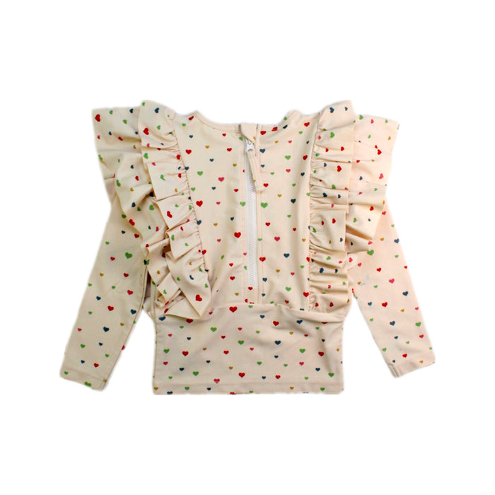 A Multicolour Rash Guards from Konges Sløjd in size 6-12M for girl. (Back View)