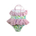 A Pink Swimsuits from Tutu Du Monde in size 18-24M for girl. (Back View)