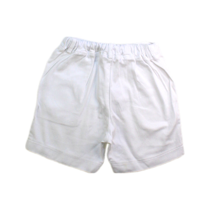 A White Shorts from Paz Rodriguez in size 4T for boy. (Back View)