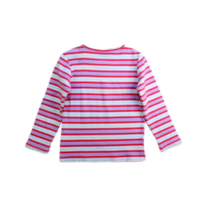 A Pink Long Sleeve Tops from Seed in size 18-24M for girl. (Back View)