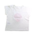 A White Short Sleeve T Shirts from Seed in size 12-18M for girl. (Back View)