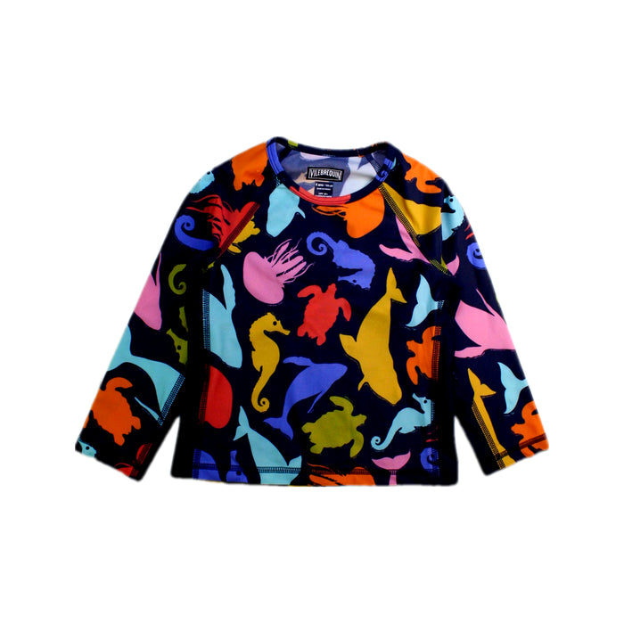 A Multicolour Rash Guards from Vilebrequin in size 4T for neutral. (Front View)