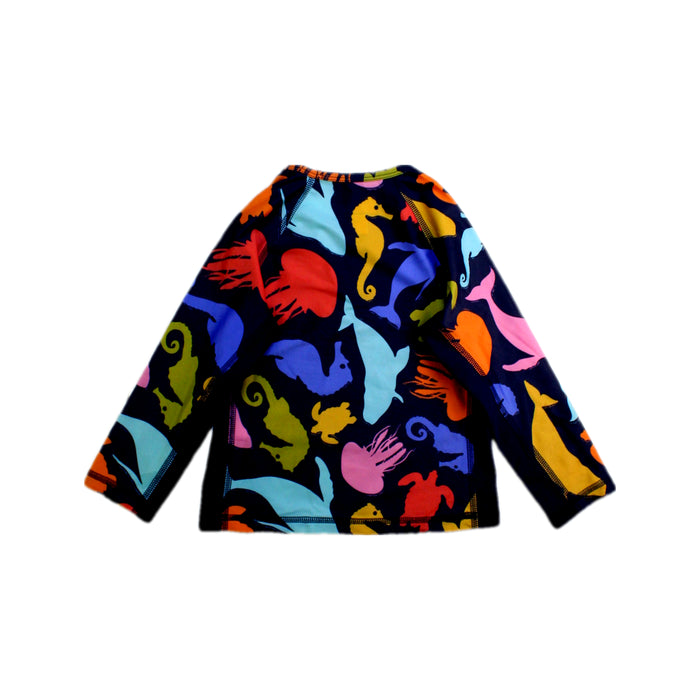 A Multicolour Rash Guards from Vilebrequin in size 4T for neutral. (Back View)