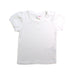 A White Short Sleeve T Shirts from Seed in size 12-18M for girl. (Front View)