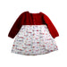 A Red Long Sleeve Dresses from Paz Rodriguez in size 3T for girl. (Back View)
