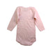A Pink Long Sleeve Bodysuits from Petit Bateau in size 12-18M for girl. (Back View)