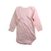 A Pink Long Sleeve Bodysuits from Petit Bateau in size 12-18M for girl. (Back View)