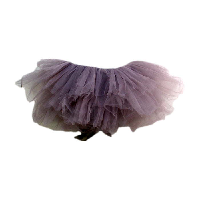 A Purple Tulle Skirts from Tutulamb in size 2T for girl. (Front View)