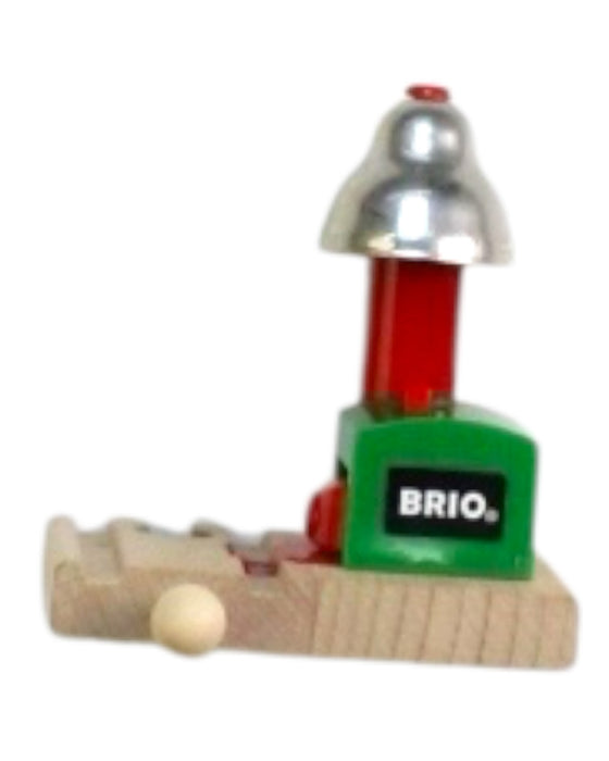 A Red Cars Trucks Trains & Remote Control from Brio in size 3T for boy. (Front View)